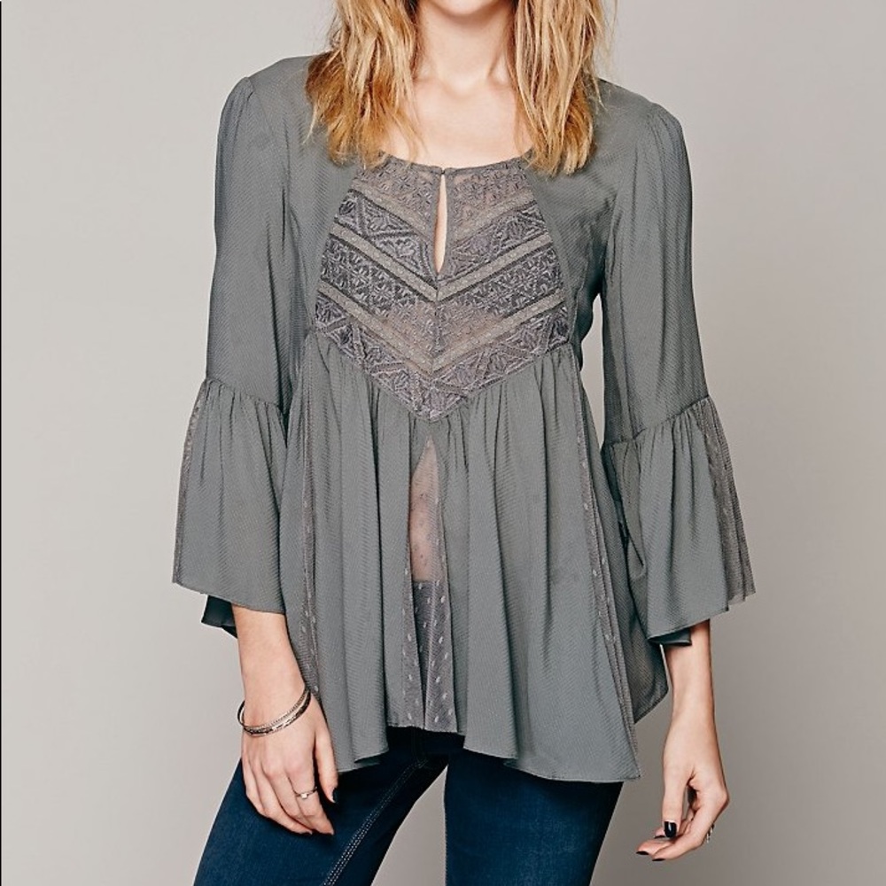 Free People Sweet Emotion Swing Top